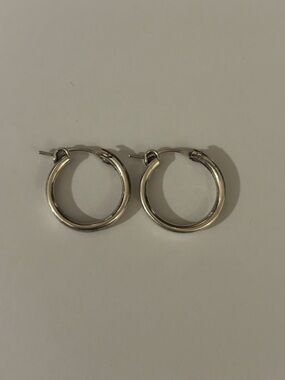 925 Sterling Silver Hoops